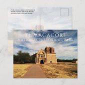 Carte Postale Parc historique national de l'église de la Mission (Devant / Derrière)