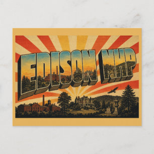 Carte Postale Parc historique national Edison New Jersey Estate
