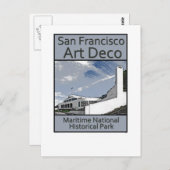 Carte Postale Parc historique national maritime (Devant / Derrière)