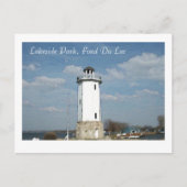 Carte Postale Parc Lakeside, Fond Du Lac (Devant)