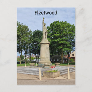 Carte Postale Parc mémorial Fleetwood