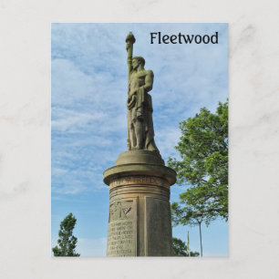 Carte Postale Parc mémorial Fleetwood