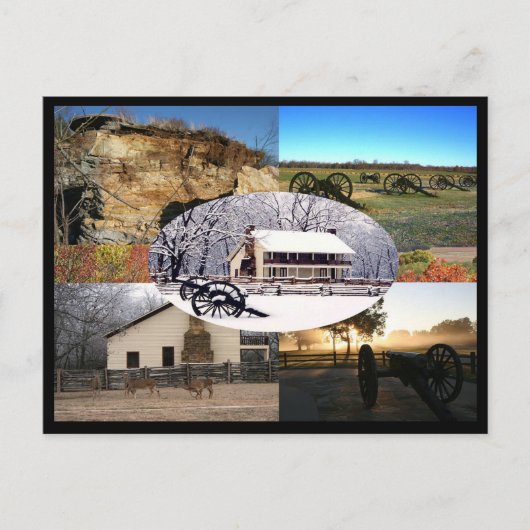 Carte Postale Parc militaire national de Pea Ridge (Devant)