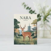 Carte Postale Parc Nara Japon (Debout devant)