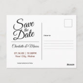 Carte Postale Parc national Acadia Enregistrer la date (Dos)