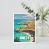 Carte Postale Parc national Arikok Aruba Travel (Debout devant)