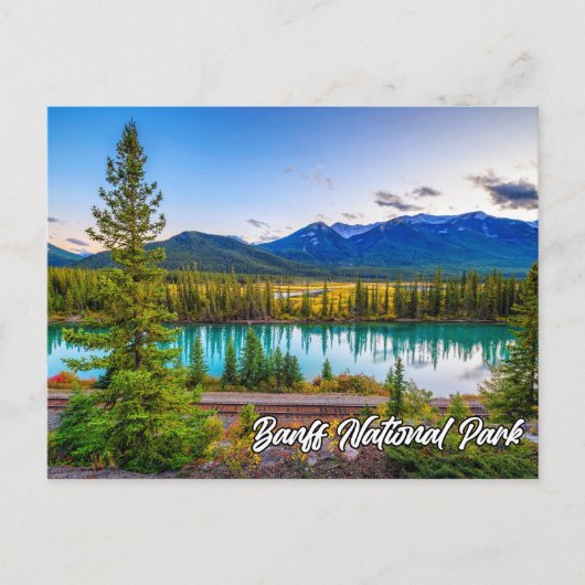 Carte Postale Parc national Banff, Alberta, Canada (Devant)