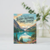 Carte Postale Parc national Banff Canada (Debout devant)