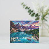 Carte Postale Parc national Banff Canada (Debout devant)