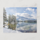 Carte Postale Parc national Banff en hiver (Devant)