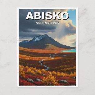 Carte Postale Parc national d'Abisko Voyage en Suède