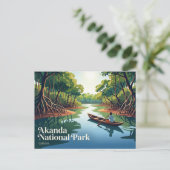 Carte Postale Parc national d'Akanda Gabon (Debout devant)
