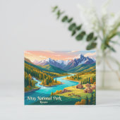 Carte Postale Parc national d'Altay Russie (Debout devant)