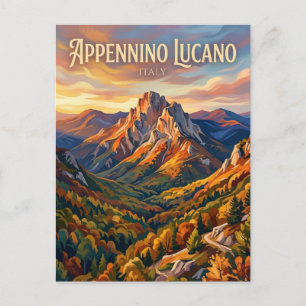 Carte Postale Parc national d'Appennino Lucano Val d'Agri Lagone