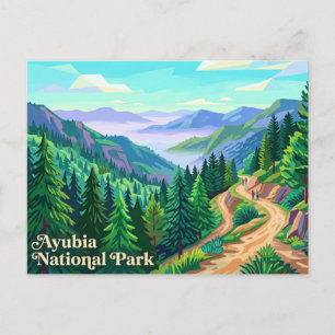 Carte Postale Parc national d'Ayubia Pakistan