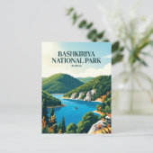 Carte Postale Parc national de Bachkirie Russie (Debout devant)