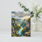 Carte Postale Parc national de Bachkirie Russie (Debout devant)