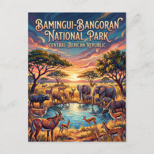 Carte Postale Parc national de Bamingui-Bangoran