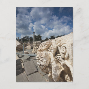 Carte Postale Parc national de Beit She-An, ruines de l'époque r