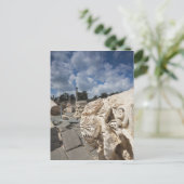 Carte Postale Parc national de Beit She-An, ruines de l'époque r (Debout devant)