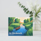 Carte Postale Parc national De Biesbosch Pays-Bas (Debout devant)