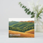 Carte Postale Parc national de Bieszczady Pologne (Debout devant)