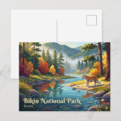 Carte Postale Parc national de Bikin Russie (Devant / Derrière)
