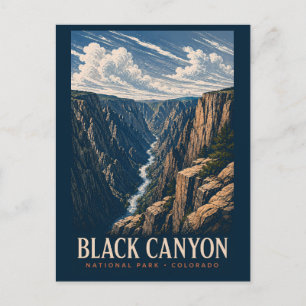 Carte Postale Parc national de Black Canyon of the Gunnison Mode
