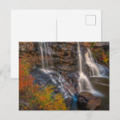 Carte Postale Parc national de Blackwater Falls | Virginie occid (Devant / Derrière)