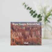 Carte Postale Parc national de Bryce Canyon (Debout devant)