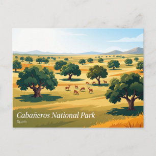 Carte Postale Parc national de Cabañeros Espagne