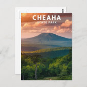 Carte Postale Parc national de Cheaha, Alabama (Devant / Derrière)