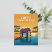 Carte Postale Parc national de Chobe Botswana (Debout devant)