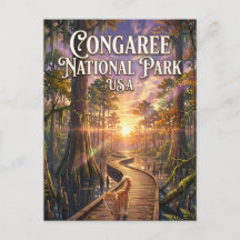 Parc national de Congaree aux États-Unis