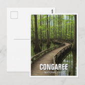 Carte Postale Parc national de Congaree Caroline du Sud Voyage (Devant / Derrière)