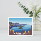 Carte Postale Parc national de Crater Lake (Debout devant)