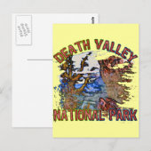 Carte Postale Parc national de Death Valley (Devant / Derrière)