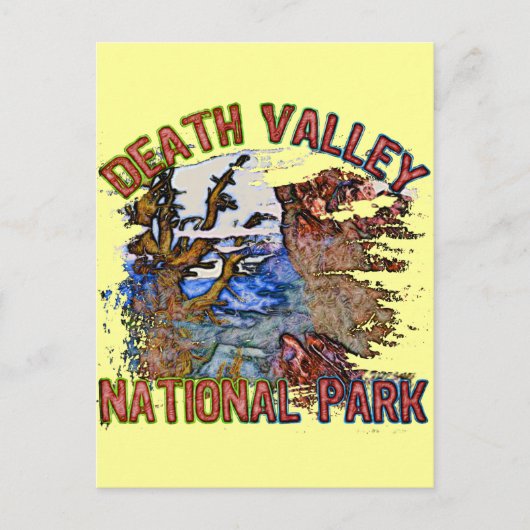 Carte Postale Parc national de Death Valley (Devant)