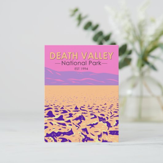 Carte Postale Parc national de Death Valley Golf du Devil (Debout devant)