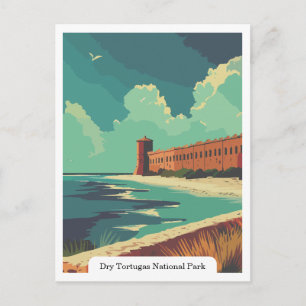 Carte Postale Parc national de Dry Tortugas, Floride, États-Unis