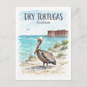 Carte Postale Parc national de Dry Tortugas Key West Floride