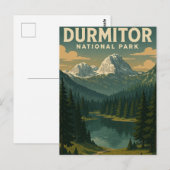 Carte Postale Parc national de Durmitor (Devant / Derrière)