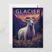 Carte Postale Parc national de Glacier  (Devant / Derrière)