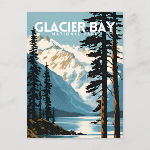 Carte Postale Parc national de Glacier Bay