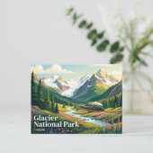 Carte Postale Parc national de Glacier Canada (Debout devant)