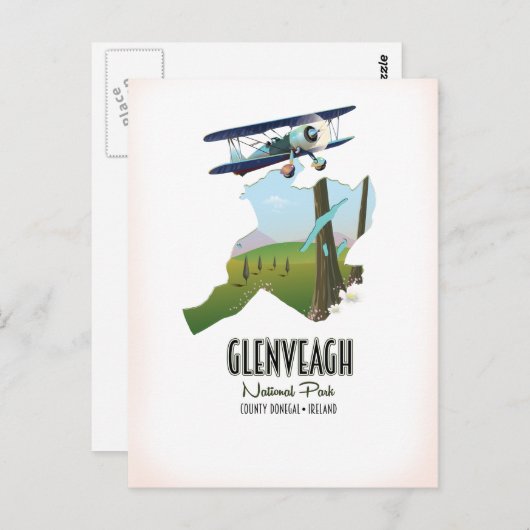 Carte Postale Parc national de Glenveagh Irlande Comté Donegal c (Devant / Derrière)