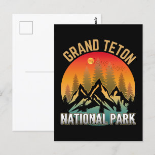 Carte Postale Parc national de Grand Teton