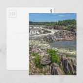 Carte Postale Parc national de Great Falls (Devant / Derrière)