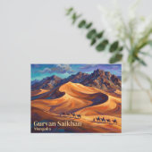 Carte Postale Parc national de Gurvan Saikhan Mongolie (Debout devant)