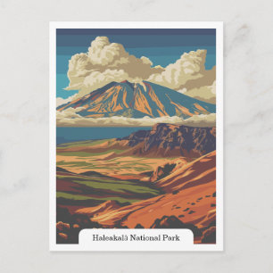 Carte Postale Parc national de Haleakalā, Hawaï États-Unis